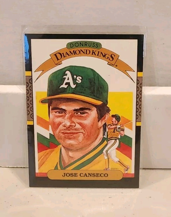 1987 Donruss Diamond Kings Jose Canseco #6