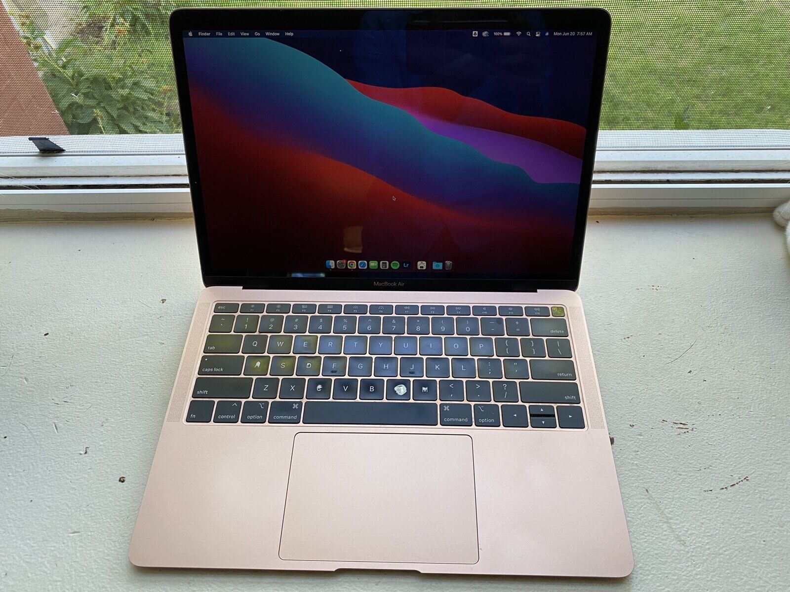 macbook air 13 2018 rose gold