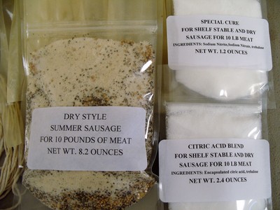 Summer Sausage Kit — Everything You Need To Make 10 Lbs (Just Add Meat!)