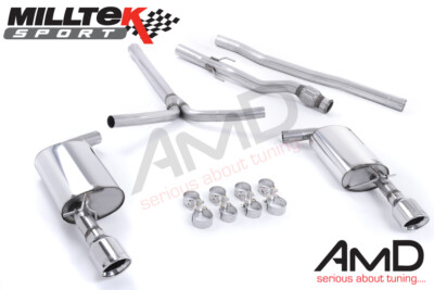 Milltek New Mini Mk2 R55 Cooper S Clubman Cat Back Exhaust Non ...