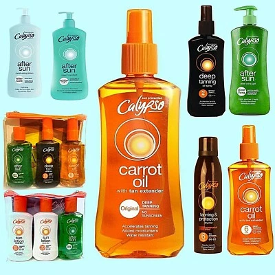 CALYPSO CARROT OIL SPRAY SPF 0/15 DEEP TAN SPRAY 2 /6/15/ AFTER SUN / DRY OILS