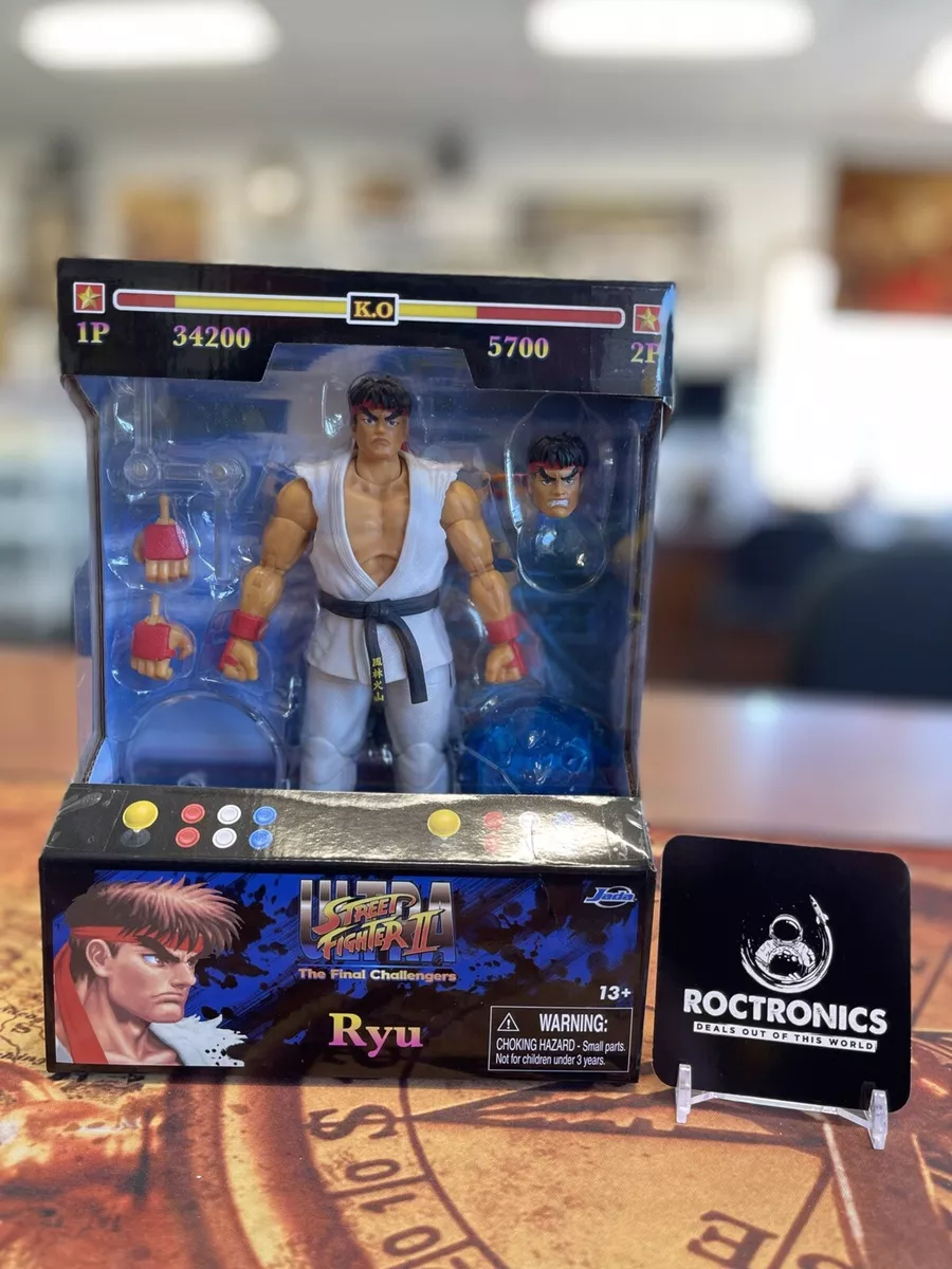 Street Fighter II 6 Ryu Action Figure, Toys for Kids and Adults 