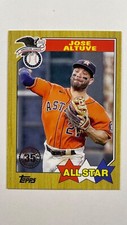 2022 Topps Series 2 1987 All Star Baseball Jose Altuve #87AS-20 Houston Astros