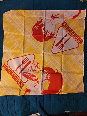 Wagnaria! 2 Anime Bandana Handkerchief Licensed GE Animation ~2013