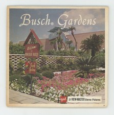 Busch Gardens Tampa Florida GAF View-Master Packet A-988 Exc. Cond
