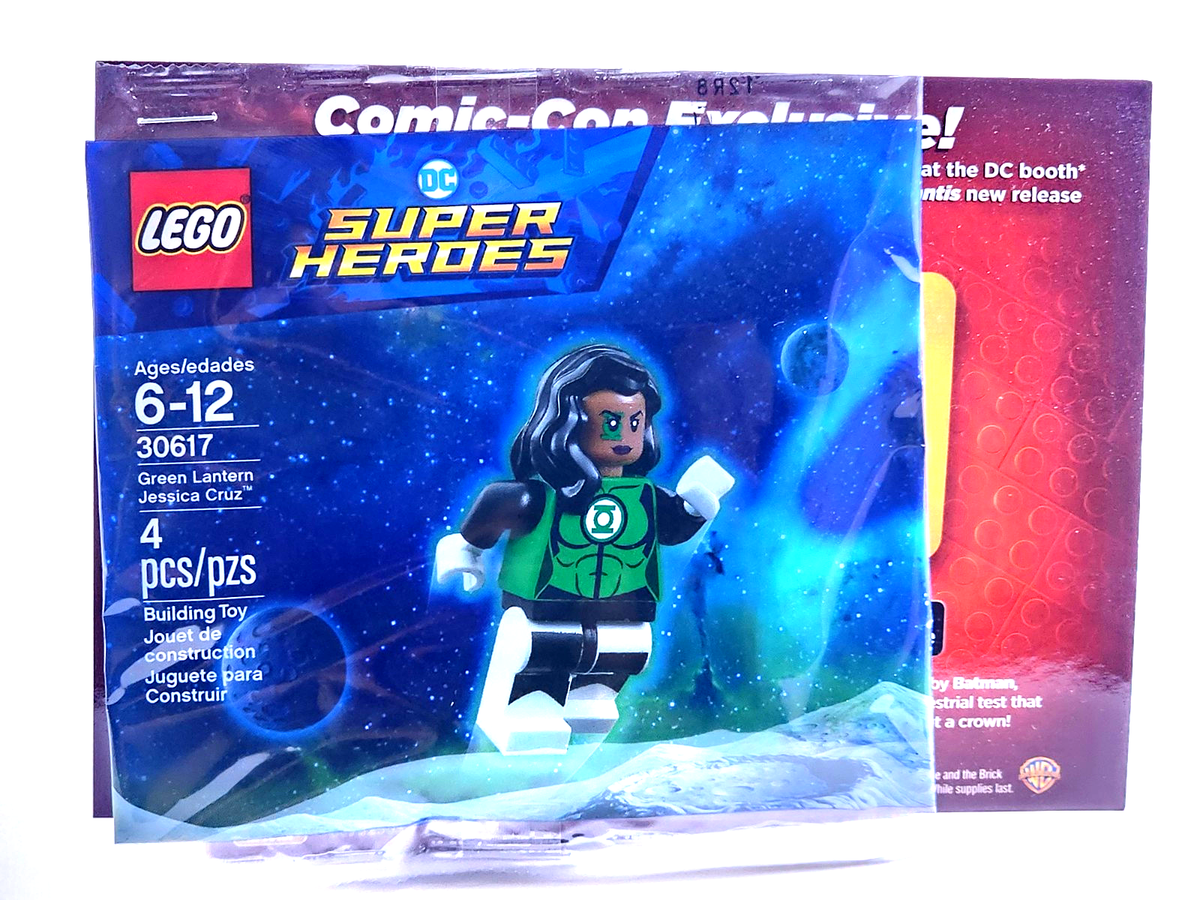 LEGO Green Lantern Jessica Cruz minifigure #30617 DC Comics NY