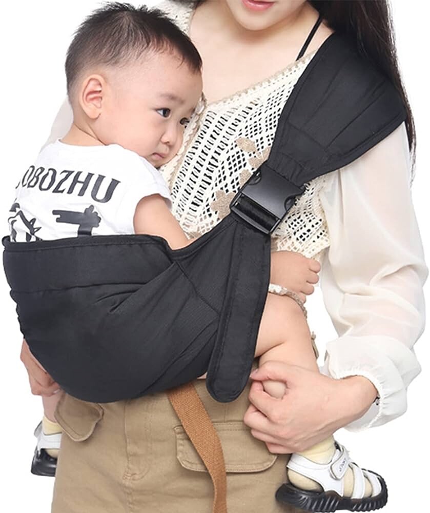 HACOCOLA Baby Carrier Sling, Portable ERGONOMIC One shoulder, light, comfortable-image
