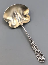 Rococo by Dominick & Haff  sterling Bon Bon, Nut or Candy Spoon 4 3/8", mono