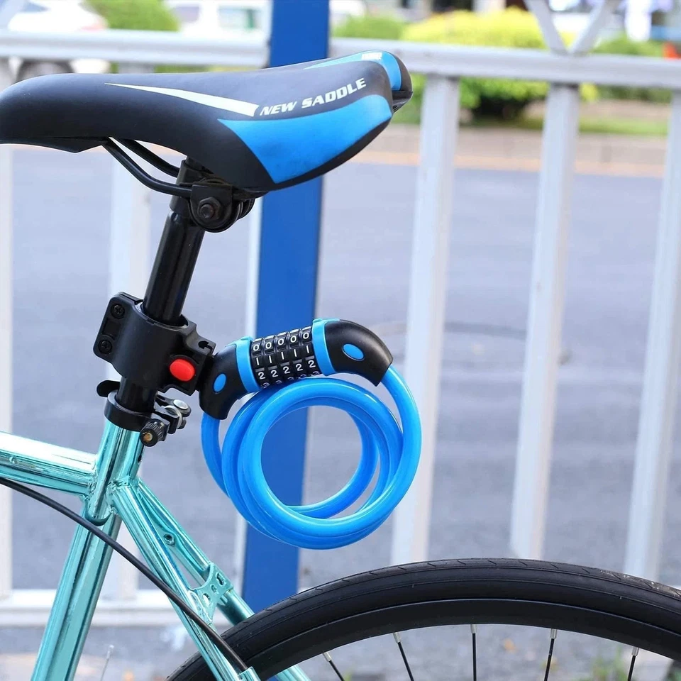 Tonyon 5 Digit Combination Code Bike Lock Heavy Duty Strong Security Bicycle etc - Image 2 of 4