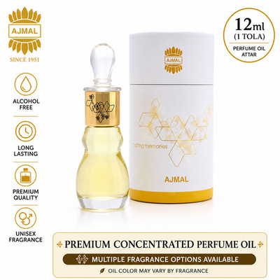 Ajmal Attar Perfume Oil 12ml Choose Fragrance Arabian Alcohol Free Long Lasting