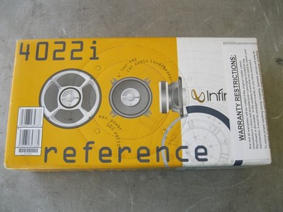 NEW IN THE SEALED BOX!--Infinity Reference 4022i car speakers