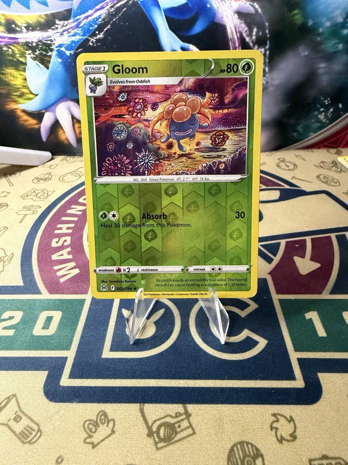 Gloom 002/196 Swsh11: Lost Origin Reverse Holo Pokemon TCG