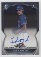2023 Bowman Draft Chrome Prospect Auto Landen Maroudis #CDA-LM Auto 7iu