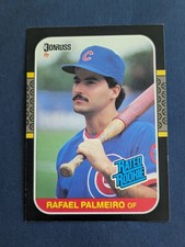 1987 Donruss - Rated Rookie Rafael Palmeiro #43 (RC)