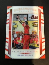 2024 Panini National Treasures Darlington Dreams /35 Greg Biffle #DD-7