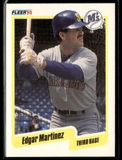 1990 Fleer #520 Edgar Martinez Baseball Card 1401B