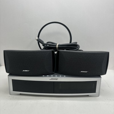 Bose Model AV3-2-1 II Media Center Series II Console 2 Speakers Cables No Remote