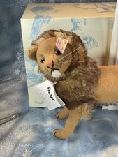 STEIFF 7" TALL LOWE LEO LION FELT 035098 2013