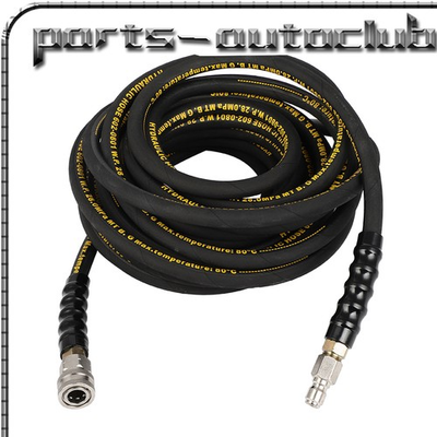 #ad 4000 psi Pressure Washer Hose Hot Cold Water 1 4quot; Kink Wear Hose With 3 8quot; Quick $62.99