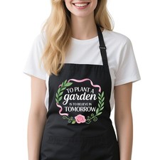 Gardening Apron for Women with Pockets Adjustable Funny Garden Apron Gifts