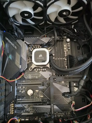 ASUS Rog Maximus XI Hero LGA1151 ATX Motherboard Z390  + i9 9900k CPU +H100 AIO
