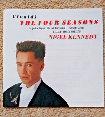 Nigel Kennedy Vivaldi The Four Seasons CD English Chamber Orchestra
