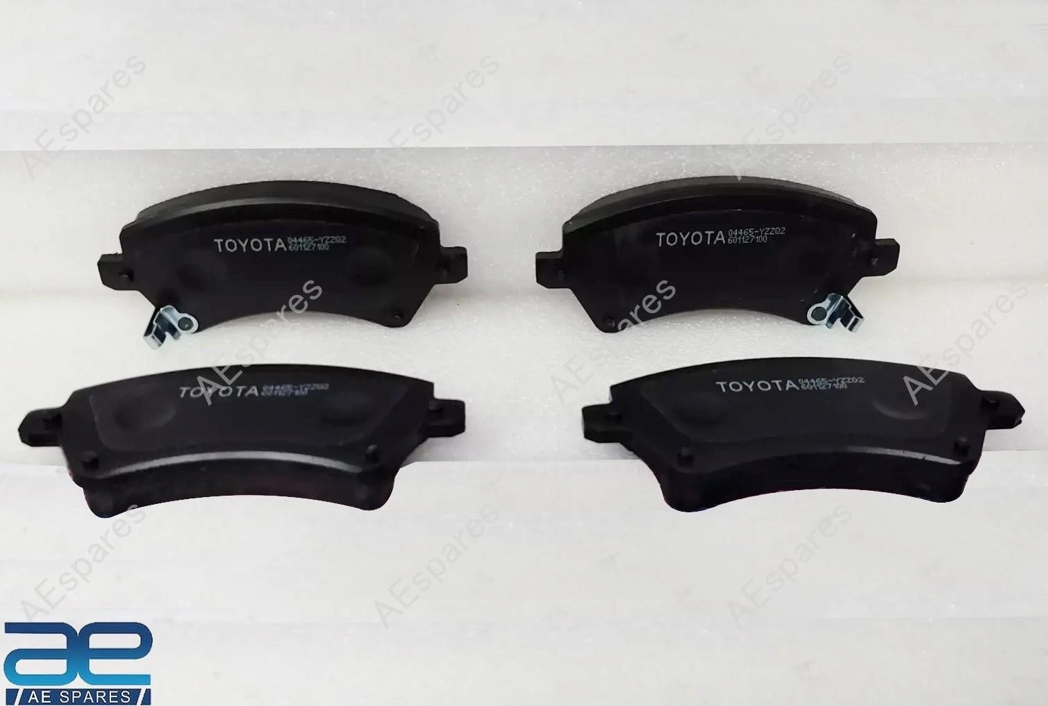 Front Disc Brake Pad Set For Toyota Corolla E120 9th Gen 2003-2008 04465-YZZQ2 view 2