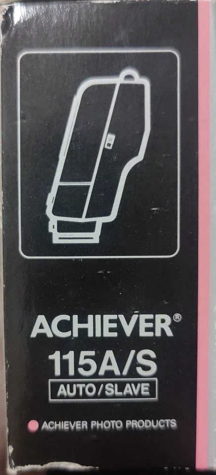 Achiever 115a/S AUTO Flash Unit For Film Camera Vintage EUC IOB - Image 2 of 4
