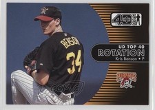 2002 Upper Deck 40 Man UD Top 40 Rotation Kris Benson #1159 0q3