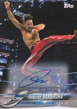 2018 Topps Wwe Then Now Forever Shinsuke Nakamura Autographs 31/99