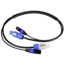 Blizzard Lighting DMXPC-25 Cool Cables 25FT powerCON DMX Combo Cable