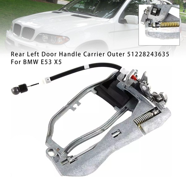 AußEngriff TüRträGer Links Hinten 51228243635 FüR BMW E53 X5-image