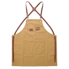 Waxed Canvas Apron For Grilling  Tackling Wood Working Projects Home Accessory