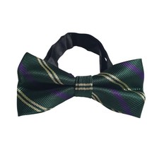 Bowtie Mens Green Purple Cream Necktie Tie Neck Work Office Dad Gift Up to 18"