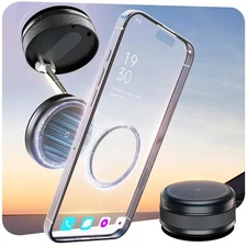 2026 Upgraded 360° Vacuum Magnetic Car Phone Holder for Magsafe [96+LBS Stron...
