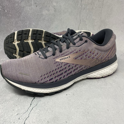 Brooks Womens Ghost 13 Purple Running Shoes Sneakers Sz M (B)
