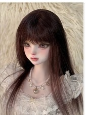 BJD Doll 1/4 Bare Girl Ball Jointed Resin Body Female Free Eyes Face Up DIY Toys