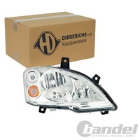 Diederichs Halogen Scheinwerfer NSW TFL Rechts FüR Mercedes Viano Vito | 1667082