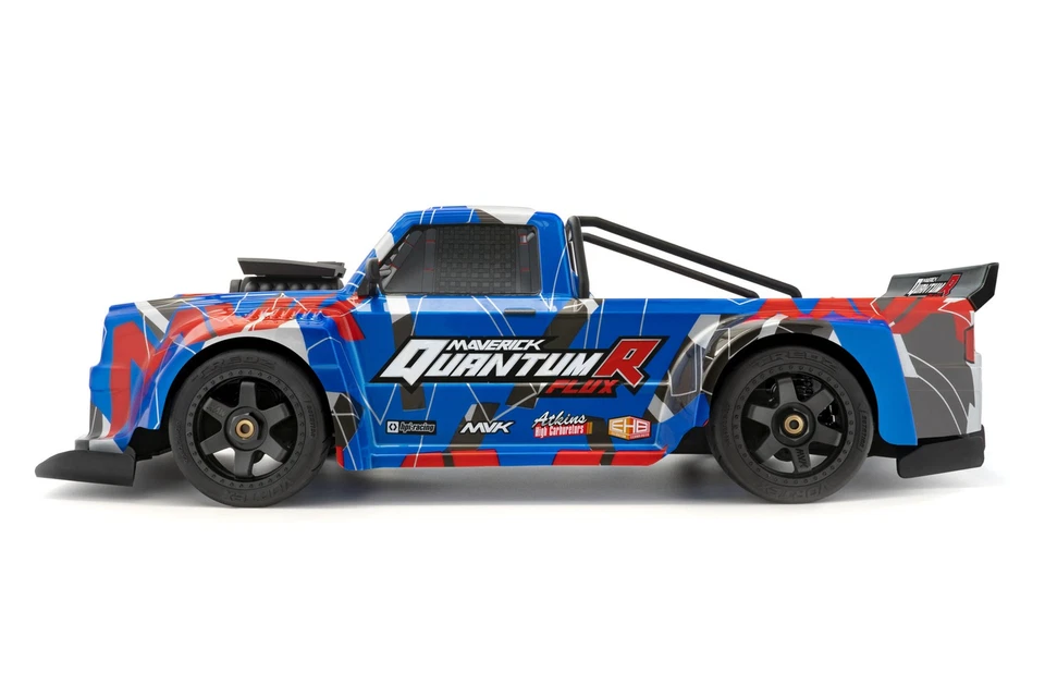 MAVERICK QuantumR Flux 4S 1/8 4WD Race Truck BlauRot 150312 Brushless Modellauto - Bild 3 von 4