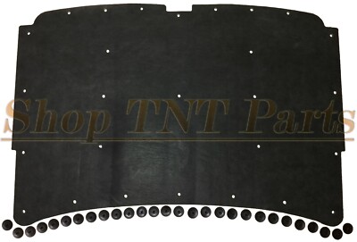 1981-93 Dodge Ram Truck Hood Insulation w/ Clips 1/2'' Low Profile