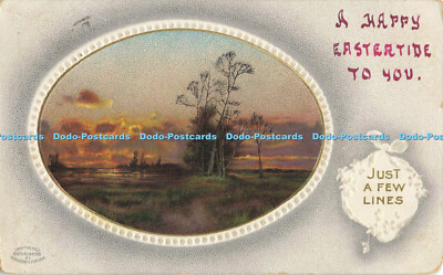 R556563 A Happy Eastertide to you Just a Few Lines Birm Bros 1910 B B London Ser