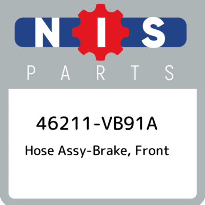46211-VB91A Nissan Hose assy-brake, front 46211VB91A, New Genuine OEM ...
