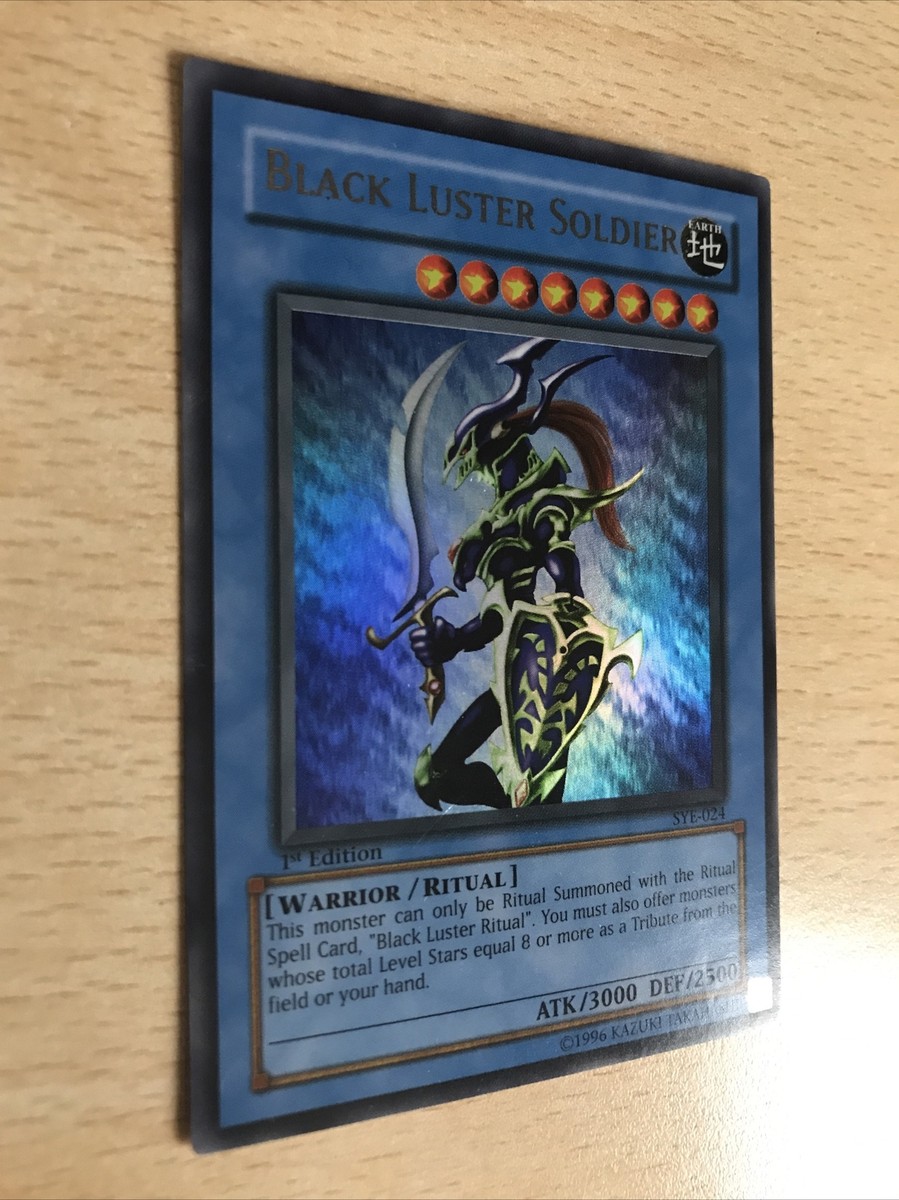 Black Luster Soldier + Ritual 1st Edition SYE-024/025 Near Mint