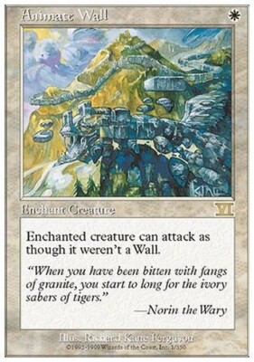 Animate Wall ~ Sixth Edition [ Excellent ] [ Magic MTG ]
