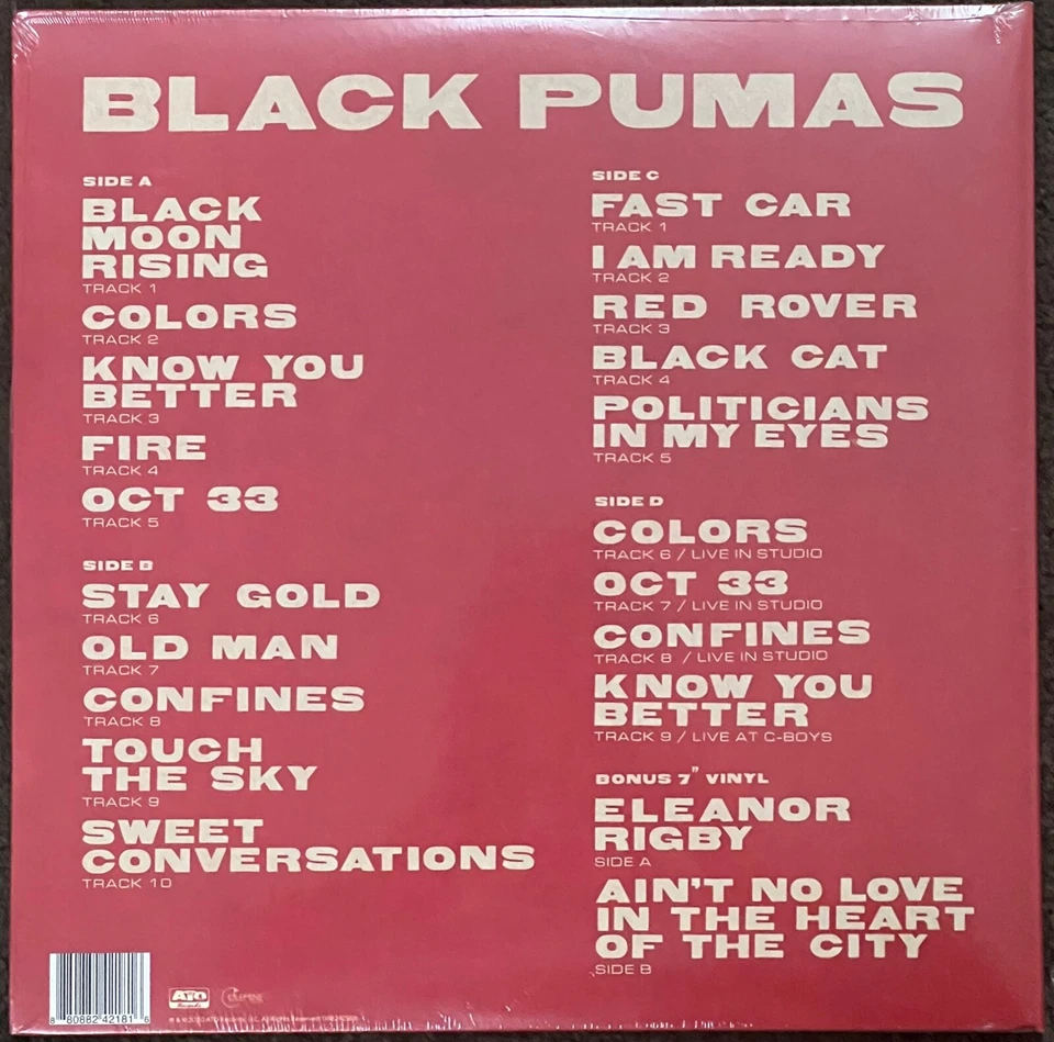 Neu Schwarz Pumas - Deluxe Edition 2-LPs + 7 " Gold + Schwarz/Rot Vinyl LP Ato - Bild 2 von 3