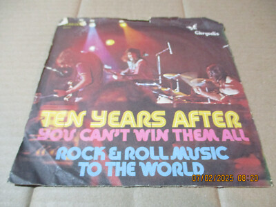 (24) 7'' Single Vinyl - Ten Years After   You Can't Win Them All