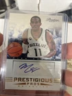 2012-13 Prestige Prestigious Pros Signatures Mike Conley #12 Auto