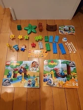 Lego Duplo Jurassic World 10879 Gentle Giants Petting Zoo Complete