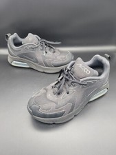 NIKE AIR MAX 200 GS AT5627-001 BLACK ANTHRACITE YOUTH SIZE 7