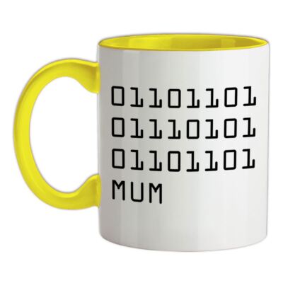 Binary Mum - Keramiktasse - Code Muttertag Codierung Entwickler Mama